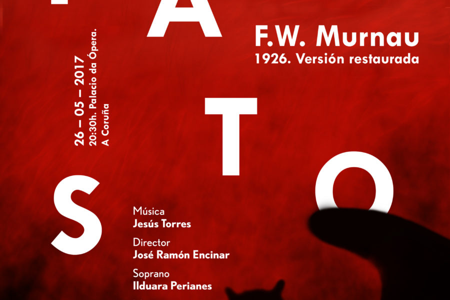 Gala de inauguración  Fausto, de Murnau, sonorizada en directo por la Orquesta Sinfónica de Galicia